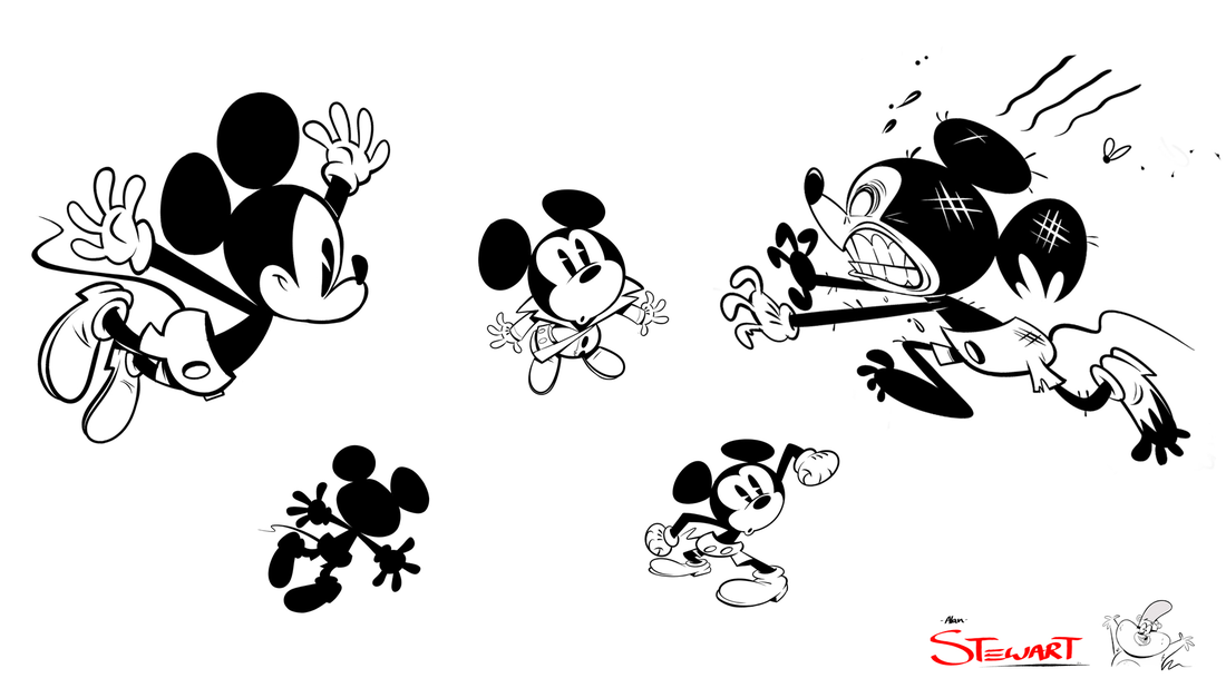 mickey mouse character design