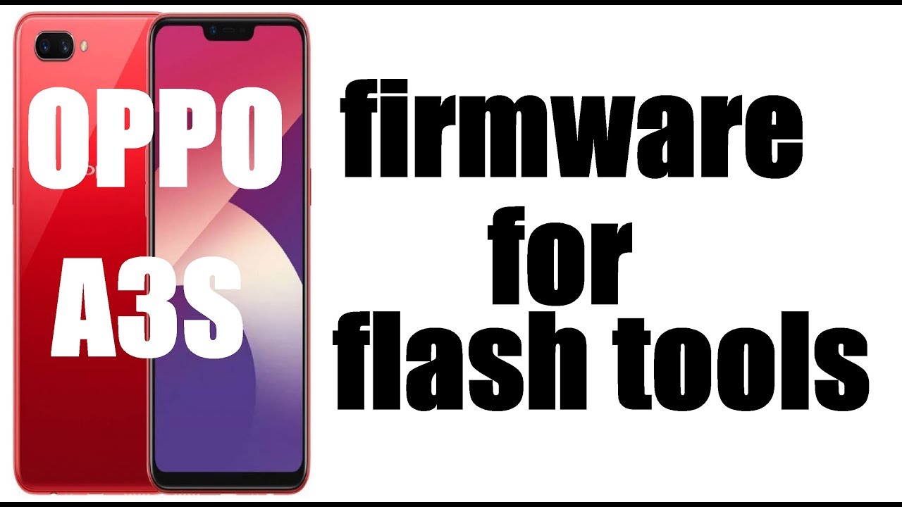 oppo a3s firmwares tools
